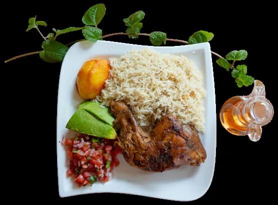 Special Chicken with Food