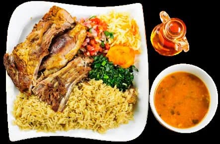 Special Goat with Food